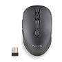 NGS Evo Rust Black Ratón Inalámbrico Recargable Negro